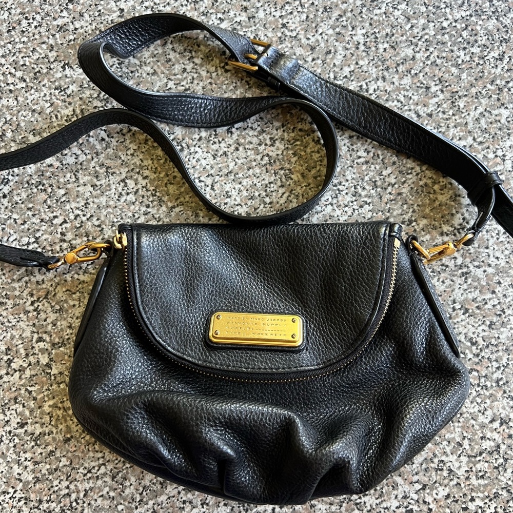 Marc By Marc Jacobs black leather crossbody. Great condition!